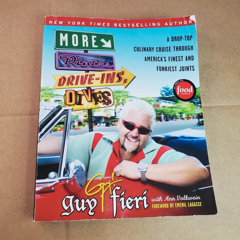 Guy Fieri More Diners Drive Ins and Dives Cookbook Paperback
